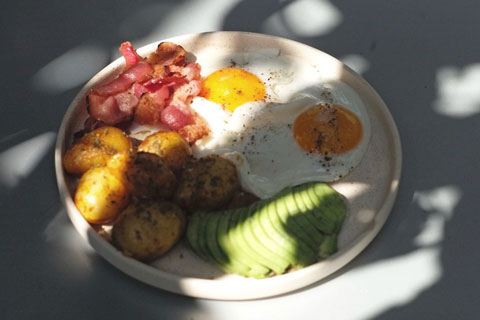 Bar mini Breakfast menu